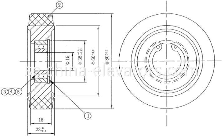 Sigma Escalator Step Roller